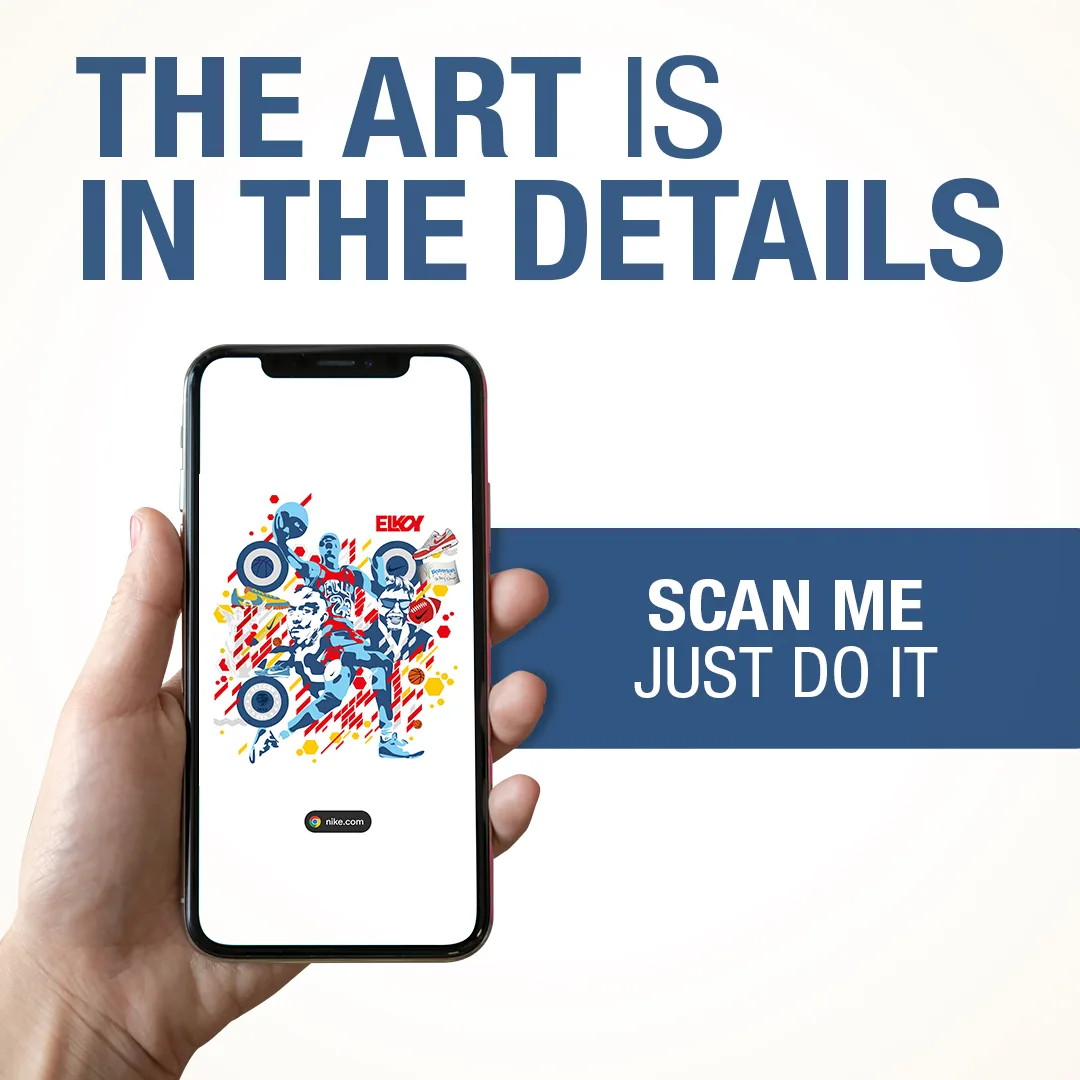 Scan me · Just do it