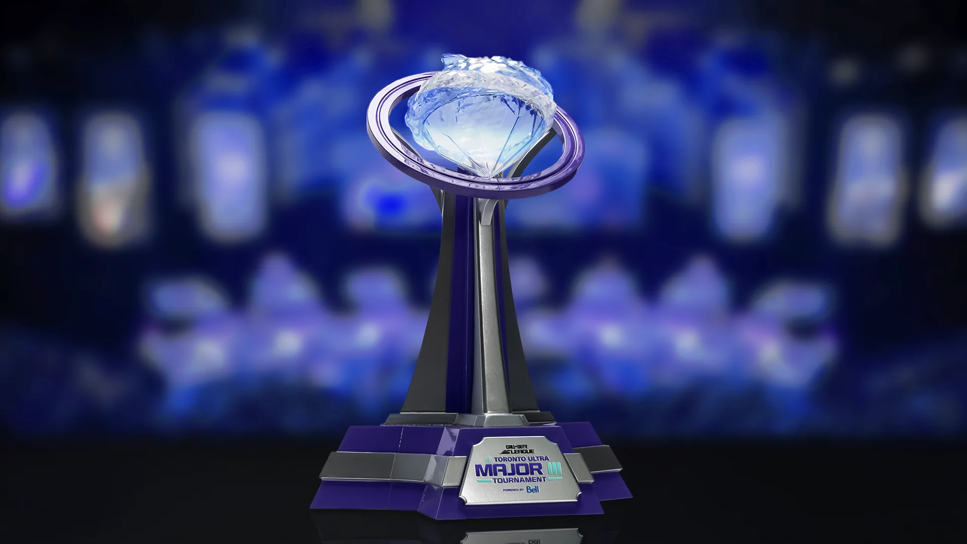 Crystal acorn trophy for the CDL Toronto Ultra Major