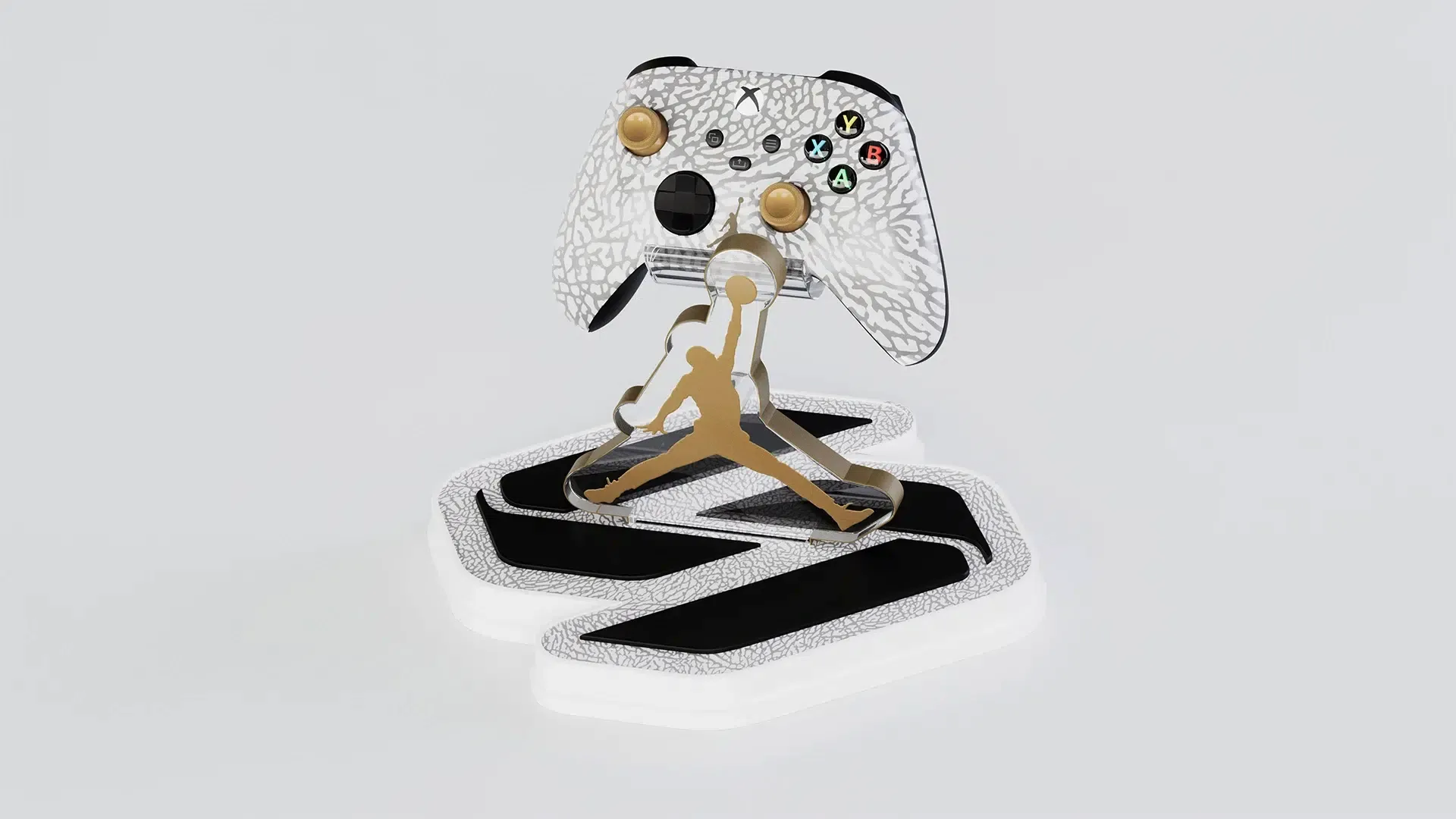 Custom controller on the Jordan stand